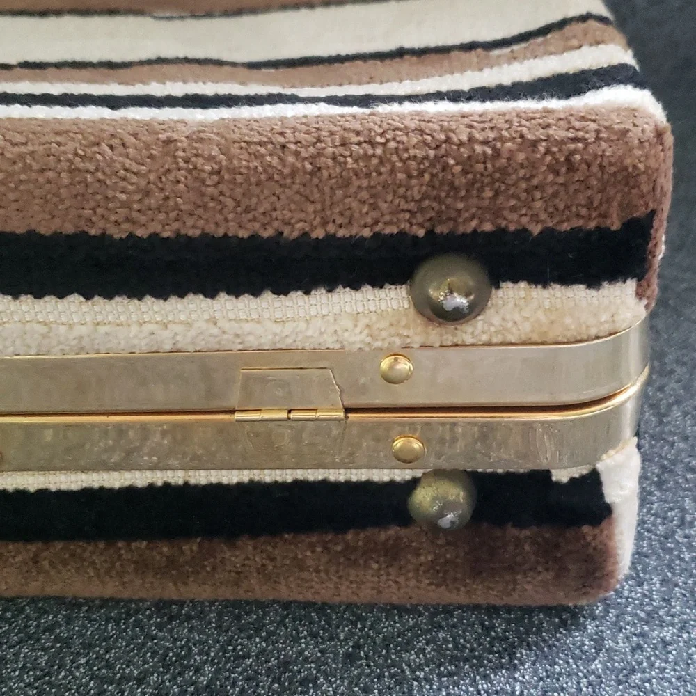 Beautiful Vintage Fabric Bag - Picture 10 of 15